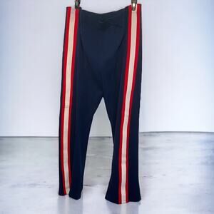 Vintage Pro tour athletic warm up track pants with USA stripe down both sides M